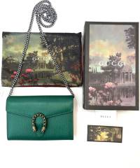 Клатч Gucci Dionysus Mini Chain Bag Green